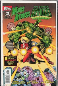 Mars Attacks The Savage Dragon #2 (1997) Mars Attacks