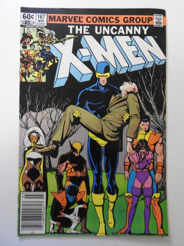 Uncanny X-Men #167 FN+ Condition!