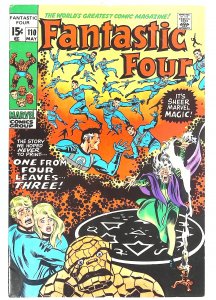 Fantastic Four (1961 series)  #110, VF (Actual scan)
