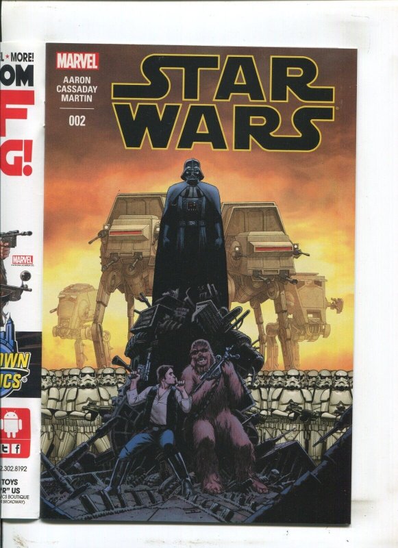 Star Wars #2 - Sergio Aragones Variant / Has Two Front Covers (9.2) 2015