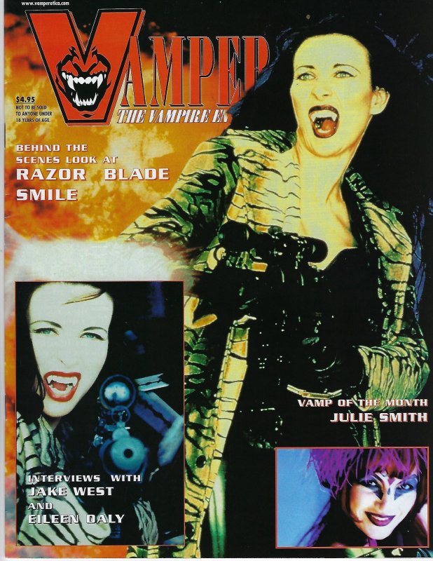 Vamperotica : The Vampire Entertainment Magazine # 8 !!  VF+