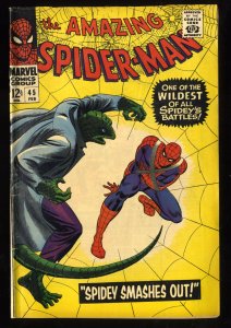 Amazing Spider-Man #45 VG 4.0 Lizard!