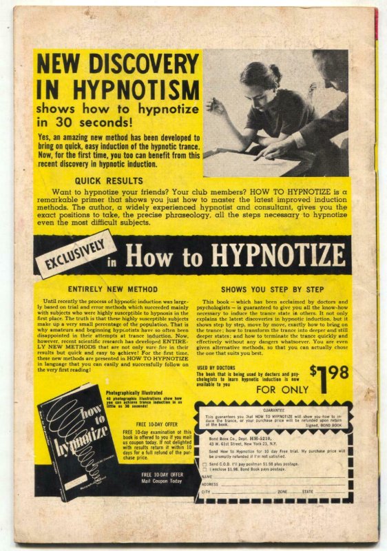 Adventures Into The Unknown #152 1964-JOHNNY CRAIG- Herbie VG