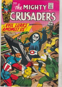 The Mighty Crusaders #3 (1966)  The Fly & Fly Girl High-Grade VF/NM Boca CERT