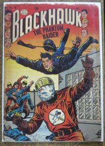 BLACKHAWK #78 (Quality Comics, 7/1954) POOR The Phantom Raider, Chop-Chop