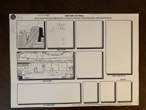 Who's Who in the DC Universe #4 Page 36 Original Art S.T.A.R. LABS 1990