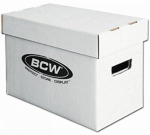 BCW Professional Grade Comic Box (1) Holds 150+books Spiderman Gwen Miles Venom