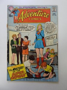 Adventure Comics #396 (1970) VG condition top staple detached from cover