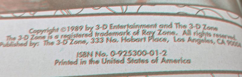 BETTY PAGE 3-D Picture Book VF/NM w/ glasses (1989) Dave Stevens