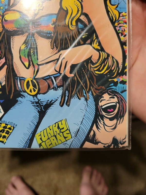 Cherry #17 * 1995 Kitchen Sink Comics * Larry Welz * Mature * TMNT Spoof * 