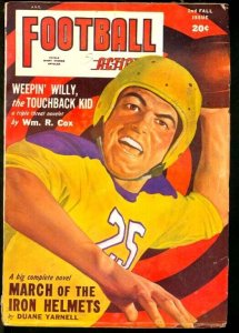 FOOTBALL ACTION 1948 2ND FALL-GEORGE GROSS COVER VG