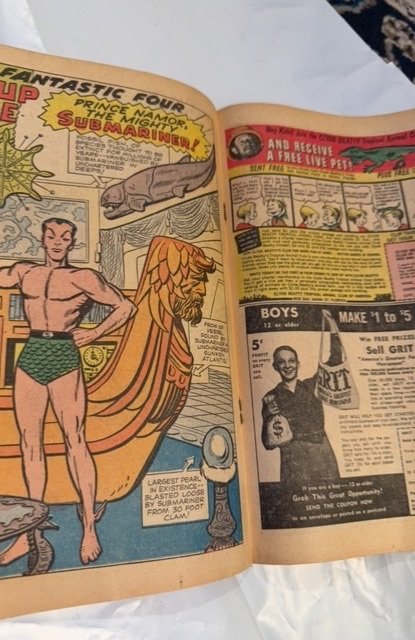 Fantastic Four #11 (1963) 1st impossible man see description
