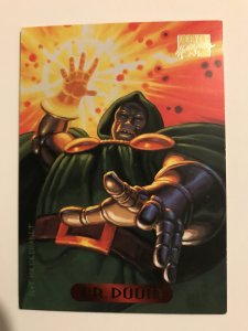 DR. DOOM  #31 card : 1994 Marvel Masterpieces, NM; Hilderbrandt art