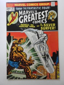 Marvel's Greatest Comics #42 (1973) Sharp Fine Condition! Silver Surfer!