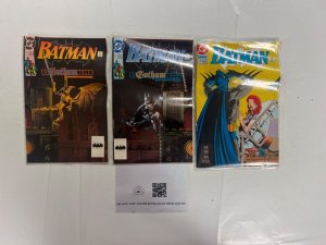 3 Batman DC Comic Books # 476 477 478 Flash Superman Wonder Woman 46 JS55
