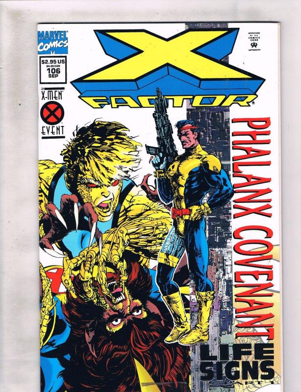 7 X-Men Marvel Comics # 54 Onslaught (2) X-Factor 106 125 126 Uncanny 365 J241