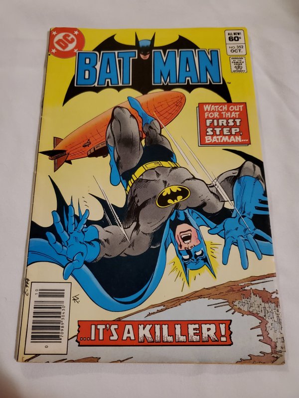 Batman 352 Fine/Very Fine Cover art by Jim Aparo