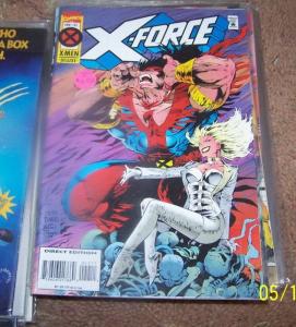 X FORCE COMIC # 42  cable  white queen x men warpath hellfire club