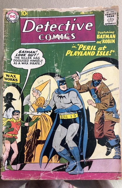 Detective Comics #264 (1959)reader..Martian Manhunter! Story