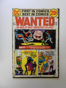 Wanted, The World's Most Dangerous Villains #3 (1972) FN- condition