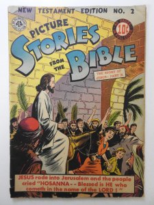 Picture Stories from the Bible (New Testament) #2 (1945) GVG Condition!