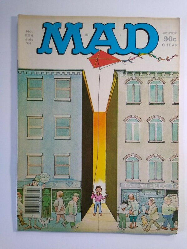 Mad Magazine July 1981 No 224 Raging Bull Movie Satire Hart To Hart TV Show 