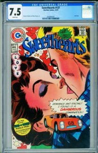 Sweethearts #137 CGC 7.5 1973- RARE LAST ISSUE 2044942001