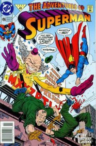 Adventures of Superman #496 (Newsstand) FN ; DC | Doomsday Cameo
