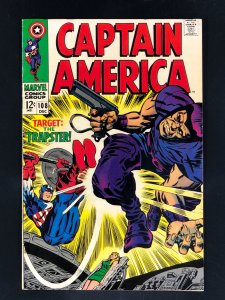 Captain America #108 (1968) VF- Trapster Appearance
