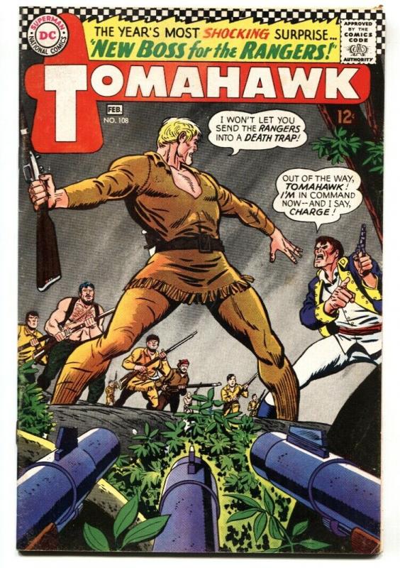Tomahawk Comics #108 1967- DC Western Silver Age- FN