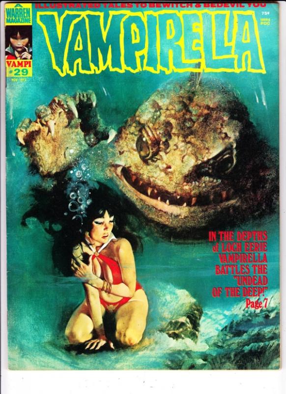 Vampirella Magazine #29 (Nov-73) VF+ High-Grade 