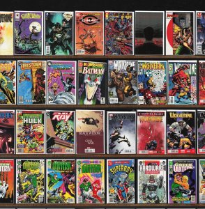 Huge Lot 150+ Comics with Wolverine, The Uncanny X-Men, Green Lantern & More!