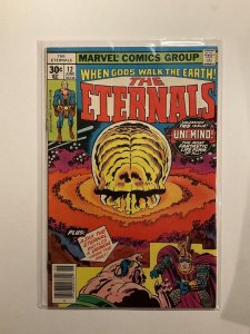 Eternals 12 Very Fine Vf 8.0 First Uni-Mind Marvel
