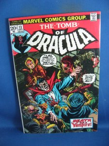 TOMB OF DRACULA 13 F MARVEL 1974 BLADE