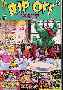 Rip Off Comix #5 (1979) Wonder Wart-Hog