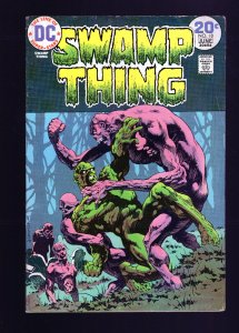 Swamp Thing #10 - Final Bernie Wrightson Art on Swamp Thing Title. (4.5) 1974