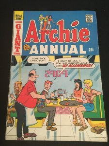 ARCHIE Annual #22 VG+ Condition