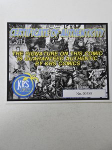 Giant-Sized Black Cat: Infinity Score Fleecs Cover (2022) VF/NM! Signed W/ COA!