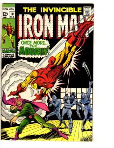 Iron Man # 10 VF Marvel Comic Book Avengers Hulk Thor Captain America J290