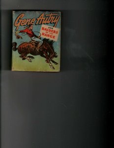 4 Books Gene Autry and Raiders of the Range Flipper Dennis the Menace + JK17