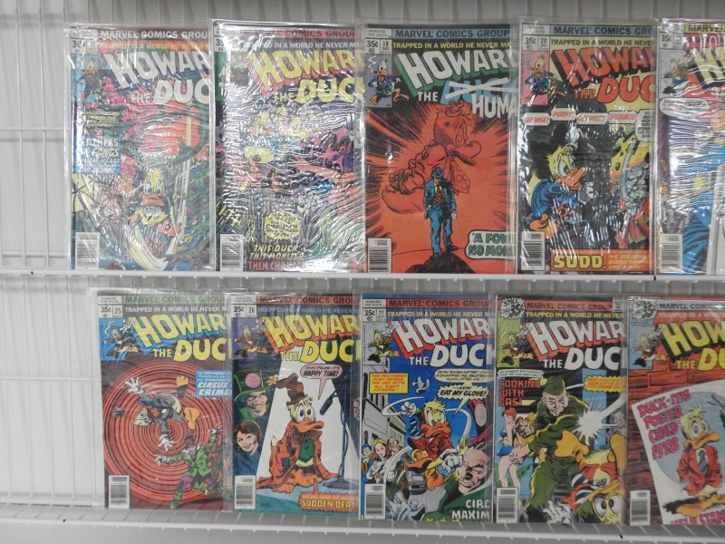 Howard The Duck #1-31 Ann #1, #1-4 Mini-Series Complete Set!! Avg VF Condition!!