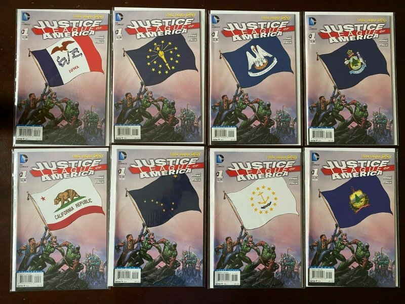 Justice League of America (3rd series) 46 diff 8.0 VF (2013)