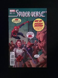 Spider-Verse #1C  Marvel Comics 2015 NM  Rocket Raccoon and Groot Variant