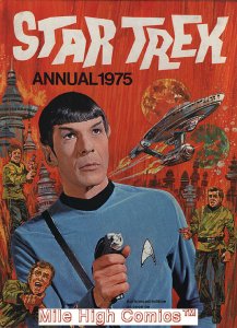 STAR TREK ANNUAL HC U.K. #1975 Near Mint