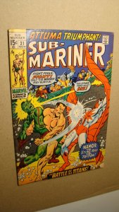 SUB-MARINER 31 *SOLID* VS STING-RAY AND TRITON 1970 MARVEL