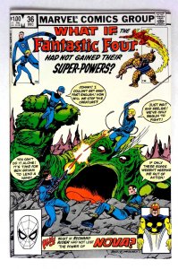 What If #36 (1982) NM- Fantastic Four Marvel