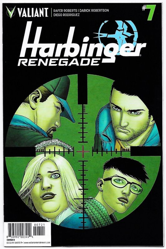 Harbinger Renegade #7 Cvr B (Valiant, 2017) NM