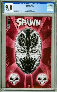 Spawn #237 (2013) CGC 9.8! White Pages!