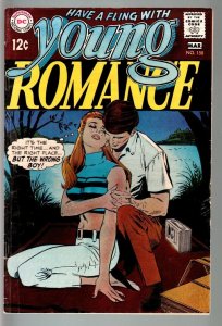 YOUNG ROMANCE #158 1968-DC ROMANCE-VG VG