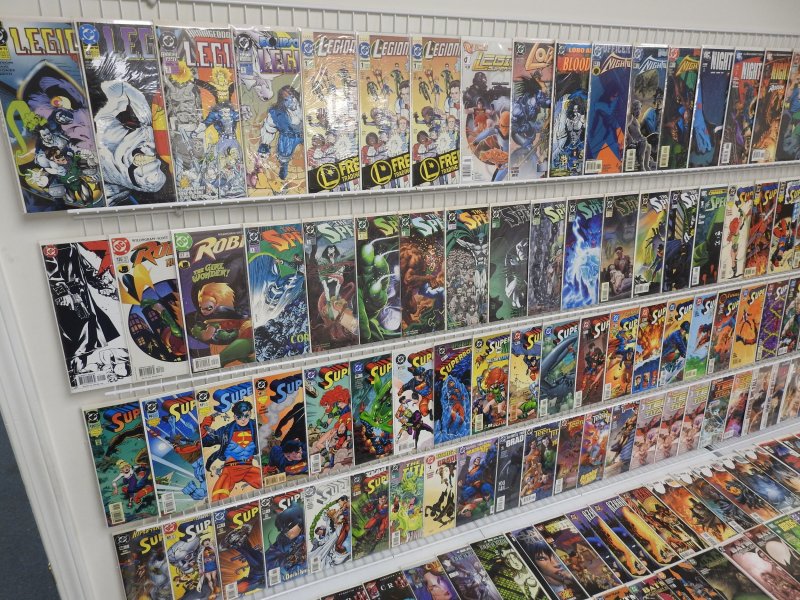 Huge Lot 140+ Comics W/ Superboy, Spectre, Punisher, +More! Avg VF Condition!